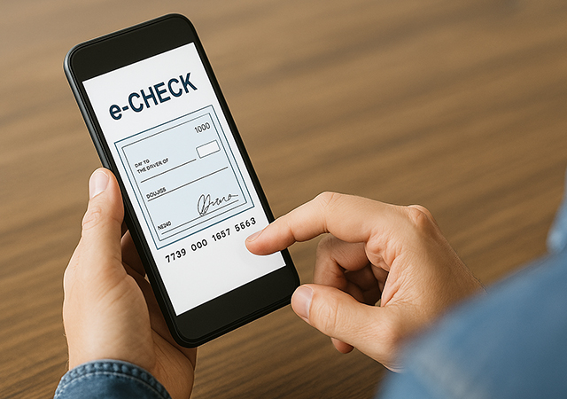 Compra de e-cheques